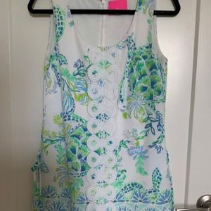 NWOT Lily Pulitzer sleeveless romper that looks like a dress!! Adorable & Chic